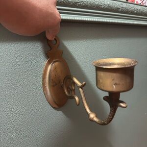 Vintage Wall-Mounted Candle Holder